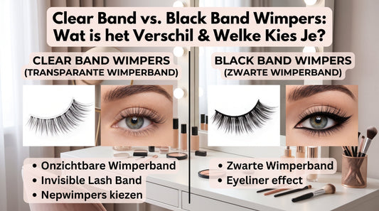Clear Band vs. Black Band Wimpers: Wat is het Verschil en Welke Past bij Jou?