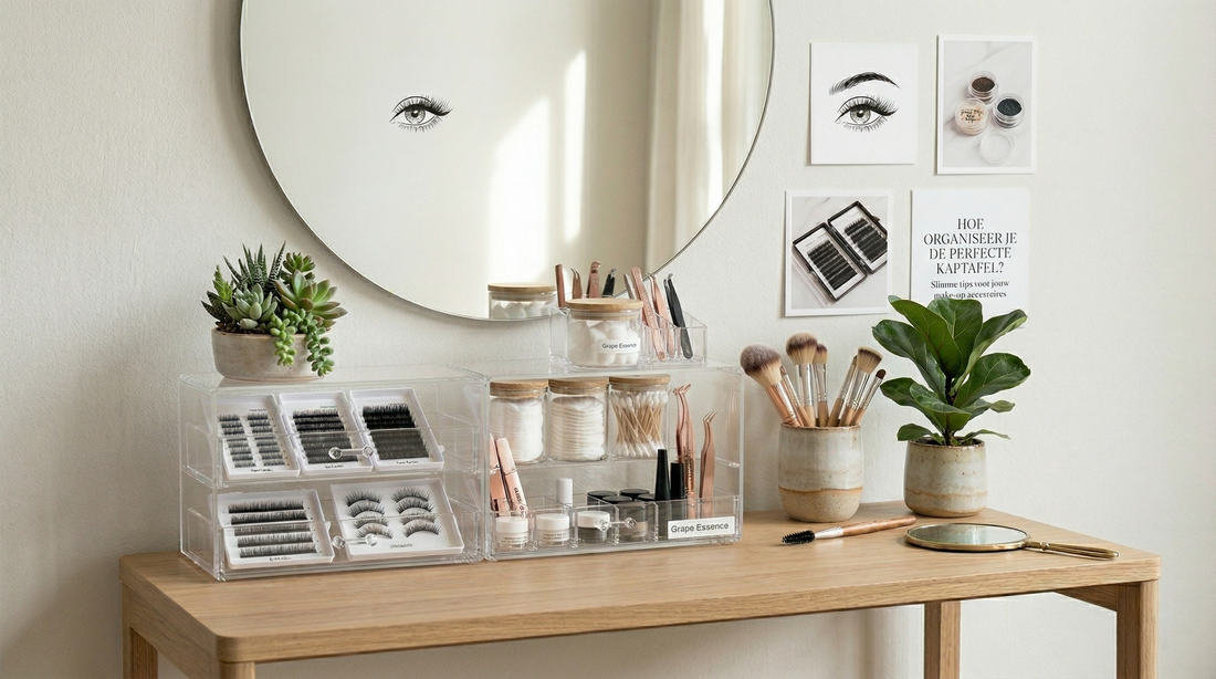 Hoe organiseer je de perfecte kaptafel? Slimme tips voor jouw make-up accessoires